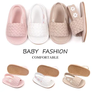 0-1 Year Old Spring and Summer Baby Sandals Toddler Shoes Casual Hook & Loop