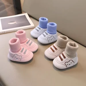 0 1 Years Old Non Slip Breathable Walking Shoes Prewalker Winter Baby Shoes Infant Baby Toddler Shoes