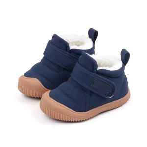 0-2 Year Old Non-slip Toddler Shoeskids Boys Girls Snow Boots Warm Ankle Fur Lin Kids Winter Boots