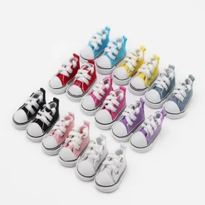 1/6 BJD Doll Accessories 1 Pair of Canvas Shoes 5CM Fir for 30CM BJD Dolls Boots Toys Accessories