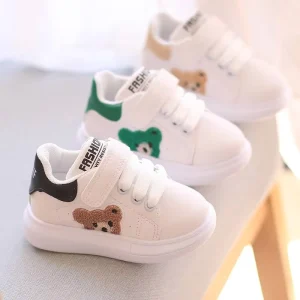 1-6Y Baby Shoes Kids Sneakers Boys Girls First Walkers Cute Animals Toddler Trainers M3745
