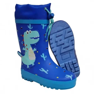 100% Waterproof Rubber Rain Muddy Boots for Children