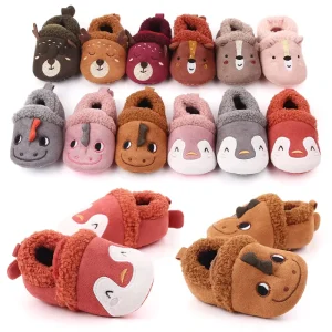 12 Style Baby Cotton Shoes Newborn Baby Boys Girls Lovely Cartoon Animal Keep Warm Shoes Infant Toddler Soft Casual Shoes B1