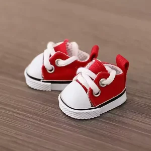 17cm Doll Canvas Shoe Doll Miniature Shoes Doll Accessories Cloth