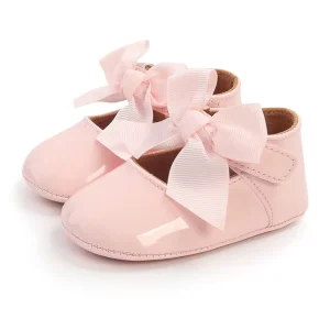 1Pcs Private Label RTS Autumn Newborn Infant Toddler Baby Girls Shoes