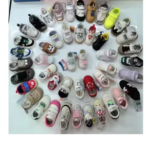 2.98 Dollar Model SLX017 Shoes Size 16 27 Boys Comfortable Safety Newborn Baby Girl Shoes1 to 2 Years With Different Patterns