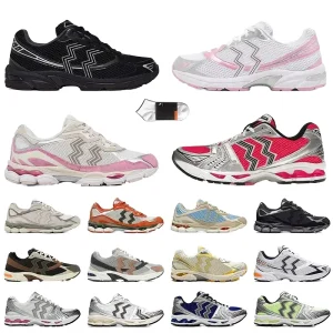 2160 Designer Running Shoes 1130 Platform Sneakers for Men Women GT Outdoor K14 Trainers Black Pure Silver Lace-Up EVA