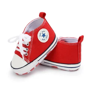 25 Colors 0-18 M Baby Boys Girls Canvas Shoes Infant Fashion Star Shoes Newborn Soft Bottom Shoes First Walk Sneakers