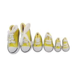 3.5CM 5CM 7.5CM Mini Doll Canvas Shoes Little Rag Doll Shoes Board Shoes Internet Celebrity Finger Dance Shoes