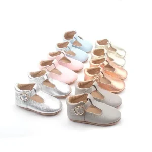 35 Colors Retro Classic Style Infant Newborn Soft Sole Leather Shoes Toddler Casual Walking Shoes Baby Girl Dress Princess Shoes
