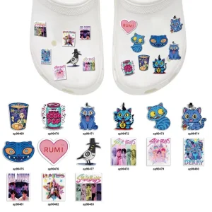 Acrylic Shoe Accessories Kid Clog Shoe Charms for Charm Acrylic Shoe Decoration
