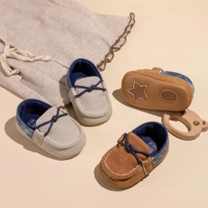 Adorable Baby Loafers Soft Sole and Comfortable Star Non Slip Sole Baby Boy Dress Shoes