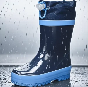 All Season Waterproof Rain Boots for Kids Cozy Lining Easy On and off Toddler Rain Boots for Winter and Summer