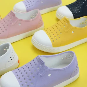 Amphibious Kid Child Anti-slip Clogs Shoes Soft EVA Sustainable Material Sneaker Injection Sandal with Air Hole