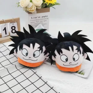 Anime Cool Cartoon Dragon Ninja Children Plush Shoes Windproof Keep Warm Cotton Shoes Fashion Comfortable House Shoes