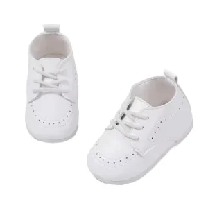 Anti Slip PU Leather Design Toddler Baby Shoes Flat Sneakers Loafers Oxford EVA Summer Spring Autumn