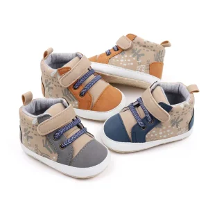 Anti Slip Soft Sole Newborn Baby Shoes Baby 0 1 Year Toddler Infant Sport First Walkers Casual Infant Shoes Sock