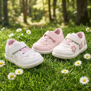 Anti-Slip Sport Shoes for Kids Unisex Floral Pattern Lightweight Breathable