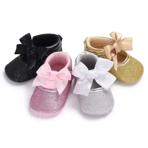 Anti-Slip Toddler Ankle Boots Infant Walking Princess Shoes for Baby Girls for Summer Autumn Light Rubber