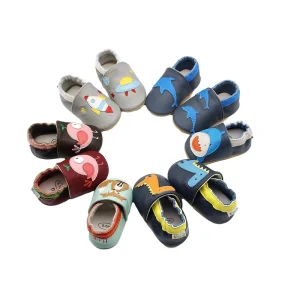Anti slip Soft Sole Baby Leather Shoes Infant Toddler Kids Baby Shoes