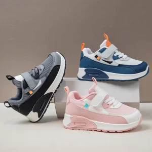 Athletic Running Children’s Shoes Model Non slip Children’s Shoes Low Moq Breathable Latest Children’s Sports Shoes