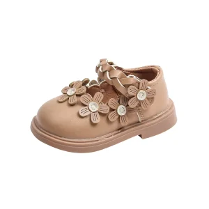 Autumn Baby 1-3 Years Old Baby Soft Sole Toddler Shoes Korean Version Girls Leather Single Shoe Princess Shoes