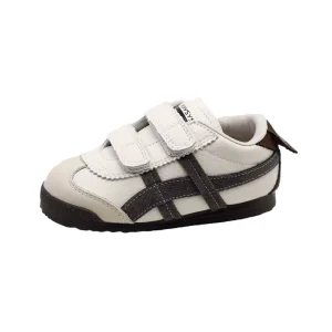 Autumn Children’s Boys Girls Stripe Non-slip Breathable Sports Wear-resistant Sneakers Kids Toddler Training Board Shoes