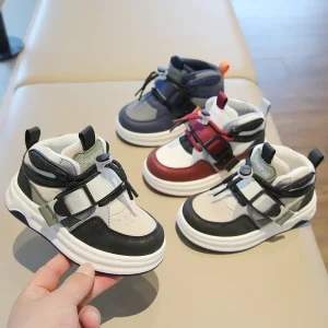 Autumn Children’s Sports School Shoes Kids Basketball Sport Shoes for Boys and Girls