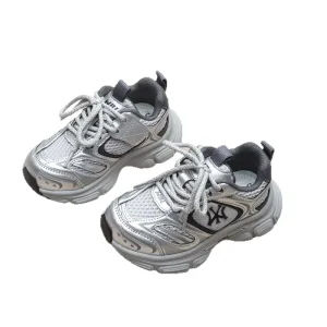 Autumn Fashionable Casual Shoes for Kids Boys Girls Light Bottom Non Slip Running Shoes All Match Breathable Design for Students