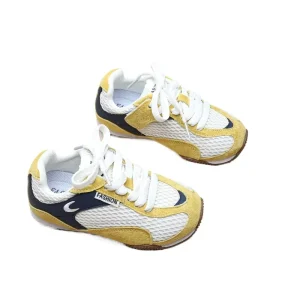 Autumn Fashionable Casual Sneakers for Kids New Mesh Thin Soled Running Shoes for Boys Girls and Toddlers