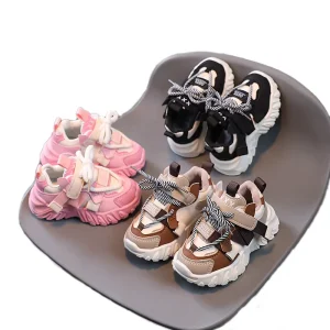 Autumn High Quality 1 10 Years Children’s Sports Shoes Running School Kids Casual Sneaker for Girls and Boys