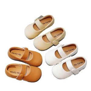 Autumn Infant and Toddler Soft Sole Non slip Casual Sneaker Single Shoes Baby Girl Flat Party Princess Shoes