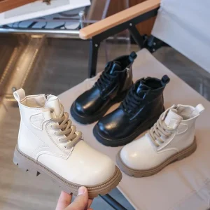 Autumn Kids Boots Girls Casual Shoes