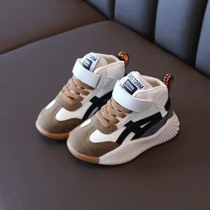 Autumn Kids’ Breathable Sports Sneakers Soft Bottom Basketball & Running Shoes