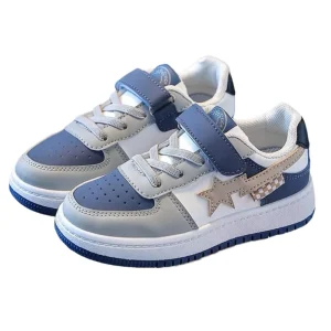 Autumn Kids Sports Sneakers Soft Sole Pupils Shoes for Boys and Girls Breathable Mesh Single Shoe for Summer Winter Use