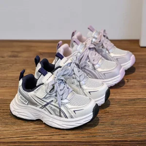 Autumn Lightweight Breathable Casual Running Shoes for Boys and Girls Children’s Sport Shoes