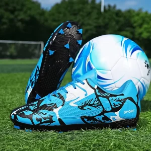 Autumn Men Turf Football Boots and AG Soccer Shoes Kids Training Cleats for Unisex Women
