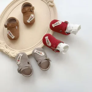 Autumn New Boys and Girls Cartoon Single Shoes Soft Bottom Baby Casual Shoes Cute Baby Walking Shoes