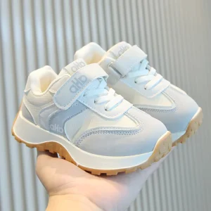 Autumn New Style Casual Shoes for Boys and Girls Children’s Sports Sneakers with Breathable Mesh for Students