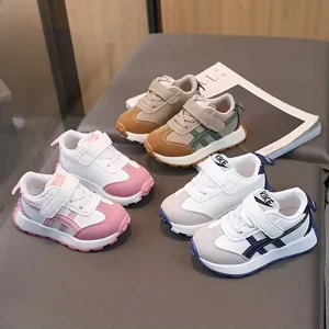 Autumn New Style Kids Sports Shoes Boys Girls Casual Running Shoes Breathable Single Shoes for Toddler Children Sneakers