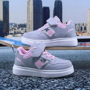 Autumn New Velcro Non-slip Wear-resistant Children’s Sports Shoes EVA Outsole Waterproof Zhongda Sneakers Model Eight