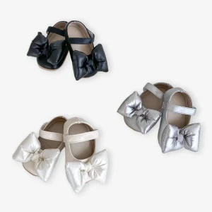Autumn Newborn Baby Shoes Infant Non Slip Wear Resistant Soft Shoes Baby Girls Solid Color Shoes