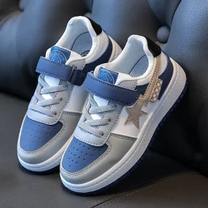Autumn Soft Sole Kids Sport Sneakers Child Mesh Breathable Boys Single Shoes Pupils Sports Shoes