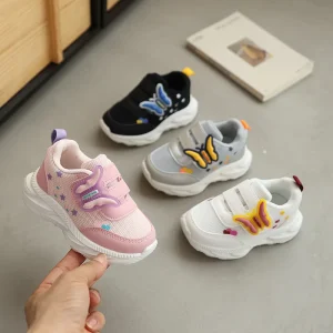 Autumn Spring Baby Walking Shoes Cartoon Cute Sneakers for Boys and Girls
