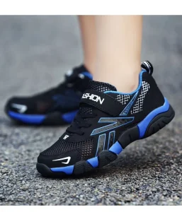 Autumn Summer Boys Sport Sneakers Mesh Breathable Kids Running Shoes in Medium Large Sizes Children’s Summer Sports Shoes
