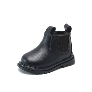 Autumn Winter Baby Kids Boots Boutique Thickened Ankle Boots Baby Girls Waterproof Outdoor Warm Shoes