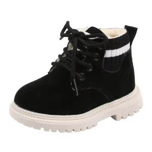 Autumn Winter Children Casual Shoes Girls Non slip comfort Waterproof Winter Add Cotton Warm Snow Boots Kids Outdoor Snow Boots