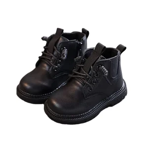 Autumn and Winter New Children’s Fashion Boots Girls Boys Non Slip Comfortable Shoes Toddler Baby Soft Bottom Kids Boots