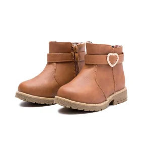 Autumn and Winter New Children’s Winter Boots Kids Winter Plush Children’s Fashion British Short Boots Kids Snow Boots