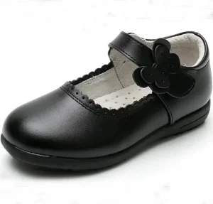 BIYATE New Arrivals Children Boy Shoes British Leather Fashion School Uniform Shoes for Kids Girls School Shoes